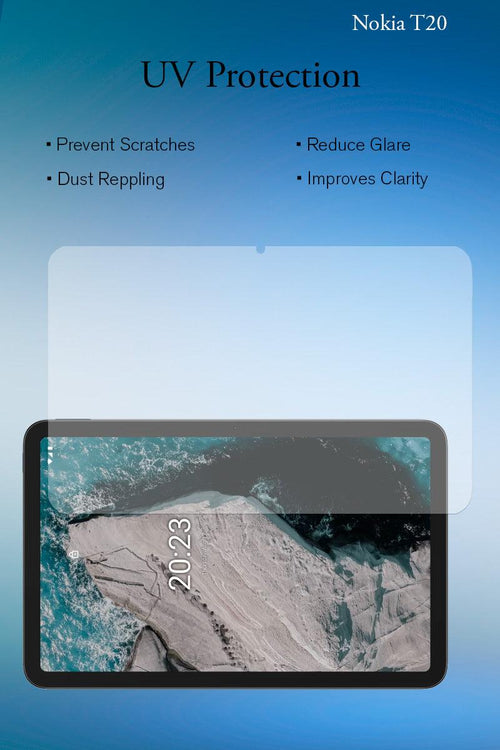 Nokia T20 Tablet Screen Guard / Protector Pack (Set of 2) - FHMax.com