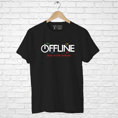 Offline, Men's Half Sleeve Tshirt - FHMax.com