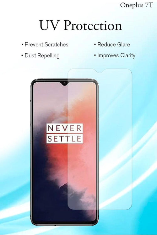ONEPLUS 7T Mobile Screen Guard / Protector Pack (Set of 4) - FHMax.com