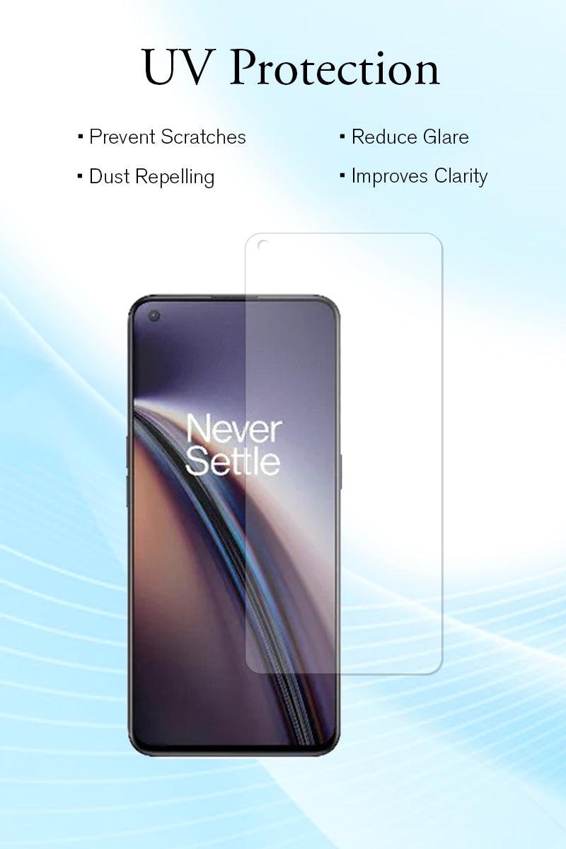 ONEPLUS Nord Mobile Screen Guard Protector Pack (Set of