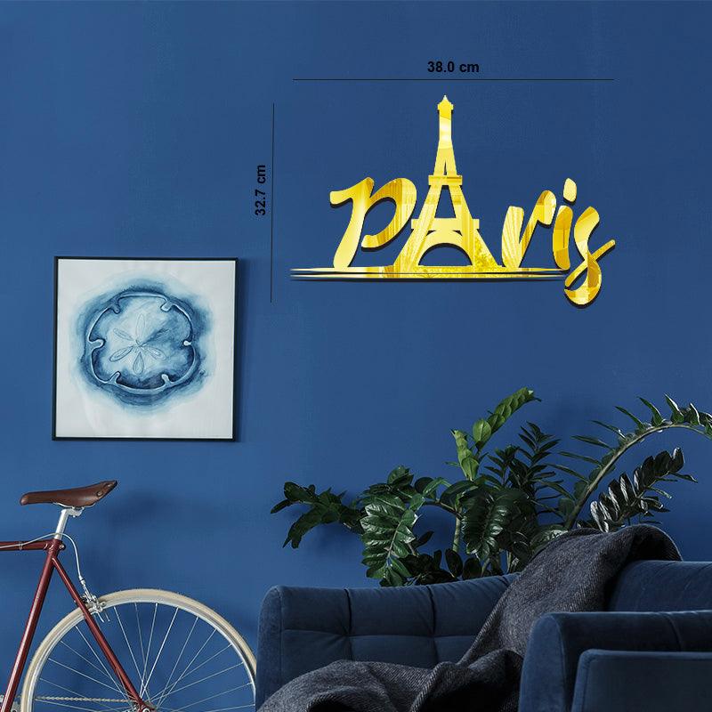 Paris, Acrylic Mirror wall art - FHMax.com