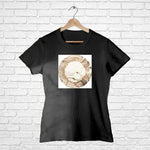 Printed Circle, Women Half Sleeve Tshirt - FHMax.com