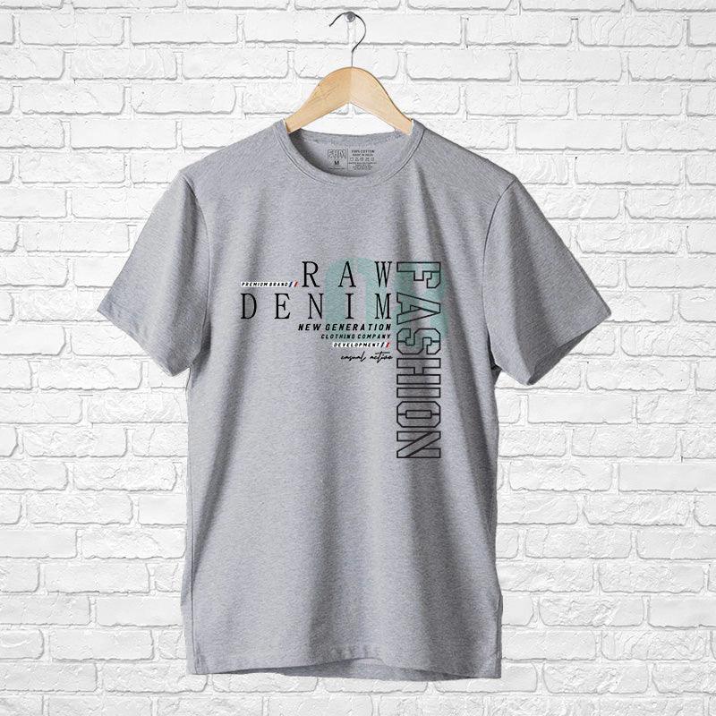 Raw Denim, Men's Half Sleeve Tshirt - FHMax.com