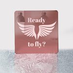 Ready To Fly! Acrylic Mirror Coaster  (2+ MM) - FHMax.com