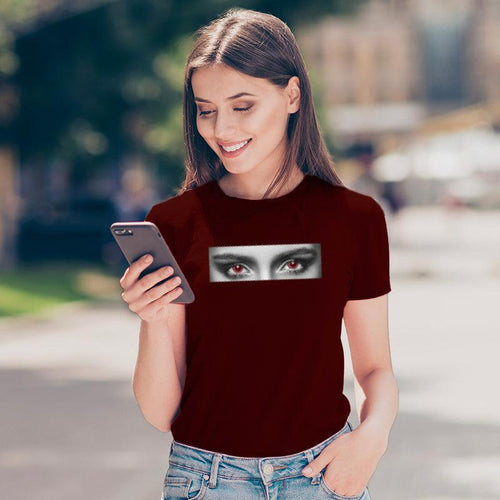 Red Eye, Women Half Sleeve Tshirt - FHMax.com