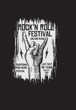 Rock 'N Roll Festival, Men's Half Sleeve Tshirt - FHMax.com