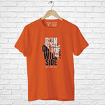 Run On The Wild Side, Men's Half Sleeve Tshirt - FHMax.com