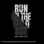 Run On The Wild Side, Men's Half Sleeve Tshirt - FHMax.com