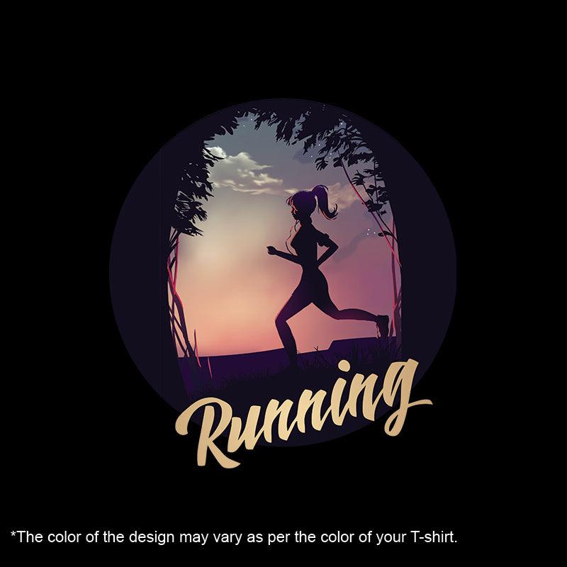 Running, Women Half Sleeve T-shirt - FHMax.com