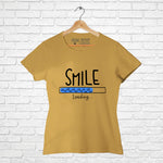 "SMILE", Women Half Sleeve T-shirt - FHMax.com