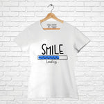 "SMILE", Women Half Sleeve T-shirt - FHMax.com