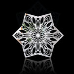 Star shaped, Acrylic Mirror Coaster  (2+ MM) - FHMax.com