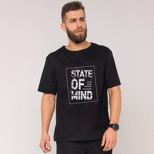 State Of Mind, Men's Half Sleeve Tshirt - FHMax.com