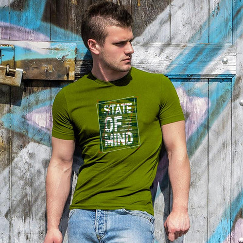 State Of Mind, Men's Half Sleeve Tshirt - FHMax.com