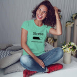 Stress Uninstalling..., Women Half Sleeve Tshirt - FHMax.com