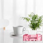 Success, One Acrylic Mirror tissue box with 100 X 2 Ply tissues (2+ MM) - FHMax.com