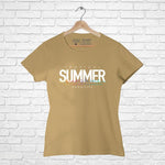 SUMMER Sunshine, Women Half Sleeve Tshirt - FHMax.com