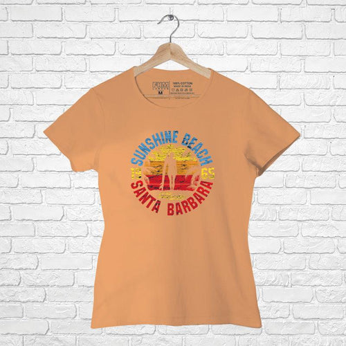 Sunshine Beach, Women Half Sleeve T-shirt - FHMax.com