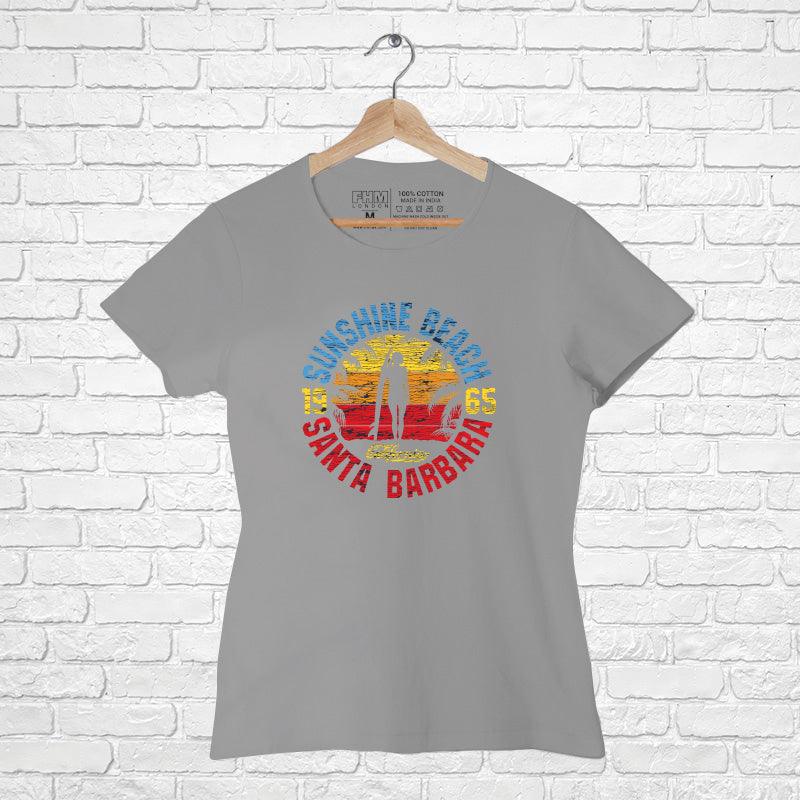 Sunshine Beach, Women Half Sleeve T-shirt - FHMax.com