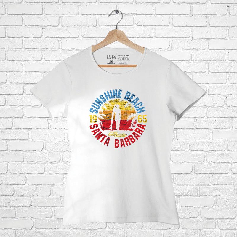 Sunshine Beach, Women Half Sleeve T-shirt - FHMax.com