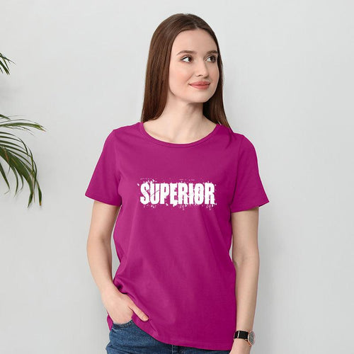 Superior, Women Half Sleeve Tshirt - FHMax.com