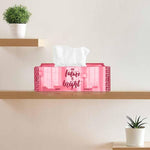 The Future Is Bright, One Acrylic Mirror tissue box with 100 X 2 Ply tissues (2+ MM) - FHMax.com