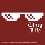 Thug Life, Men's Half Sleeve Tshirt - FHMax.com