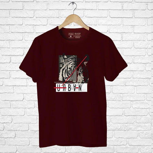 Tiger, Men's Half Sleeve Tshirt - FHMax.com