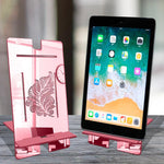 Traditional Leaf, Reflective Acrylic Tablet stand - FHMax.com