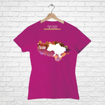 Ukraine Map, Women Half Sleeve Tshirt - FHMax.com