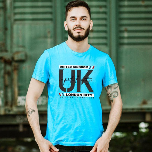 United Kingdom, Men's Half Sleeve Tshirt - FHMax.com