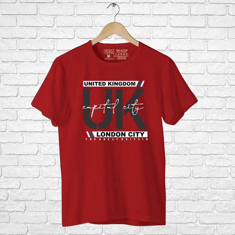 United Kingdom, Men's Half Sleeve Tshirt - FHMax.com