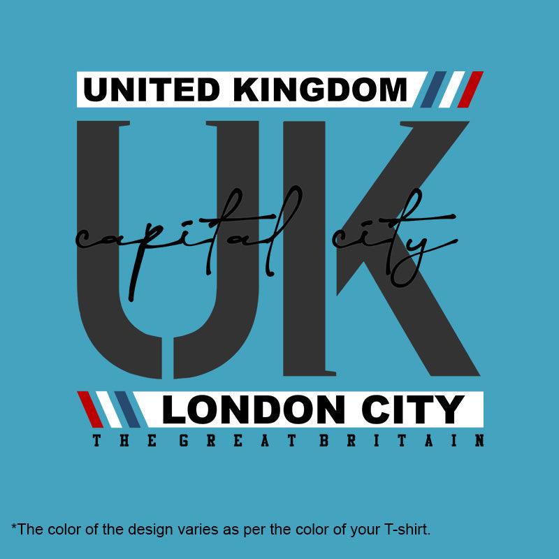 United Kingdom, Men's Half Sleeve Tshirt - FHMax.com