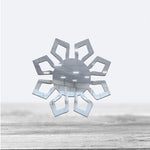 Vector art Flower design, Acrylic Mirror Coaster (2+ MM) - FHMax.com