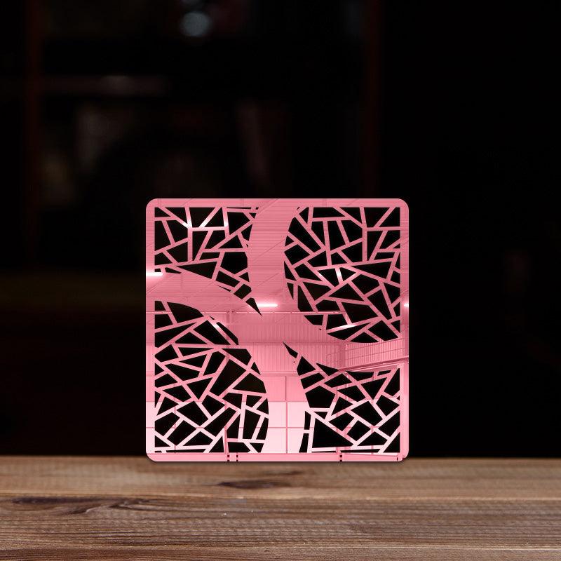 Vector Square, Acrylic Mirror Coaster (2+ MM) - FHMax.com