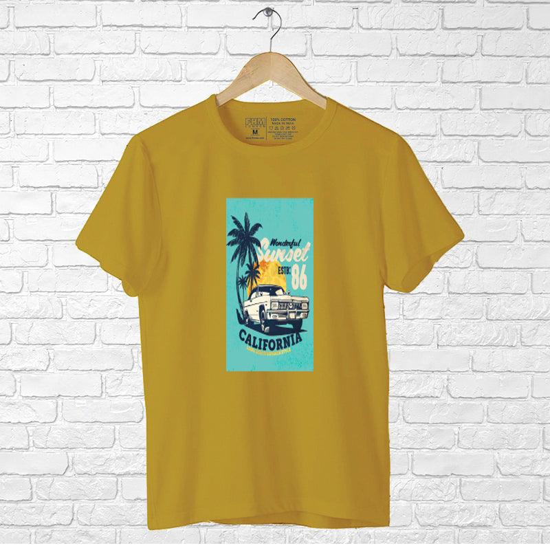 Vintage Car, Men's Half Sleeve Tshirt - FHMax.com