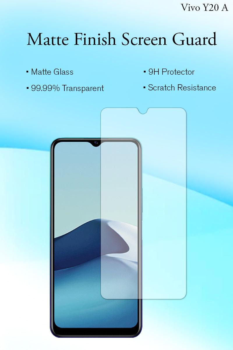 Vivo Y20 A Mobile Screen Guard Protector Pack (Set of 4)