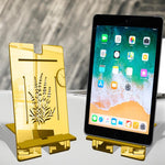 wheat Grass, Reflective Acrylic Tablet stand - FHMax.com