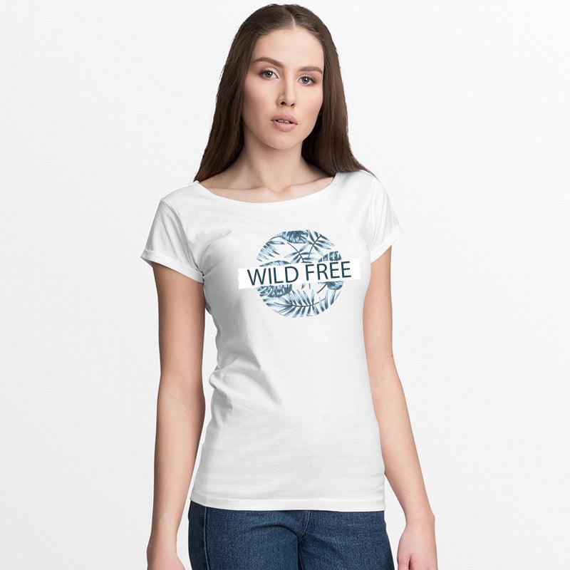 Wild Free, Women Half Sleeve T-shirt - FHMax.com