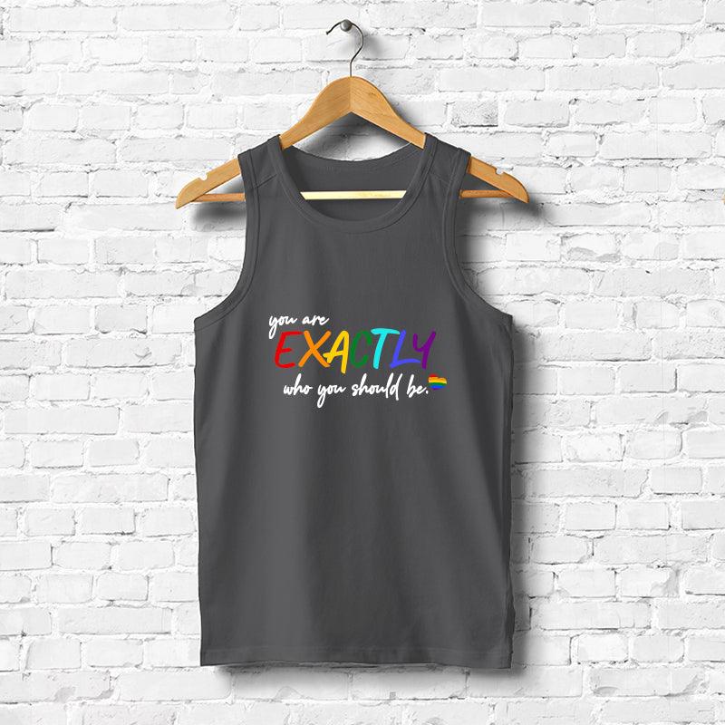 You are Exactly who you Should be, Men's Vest - FHMax.com
